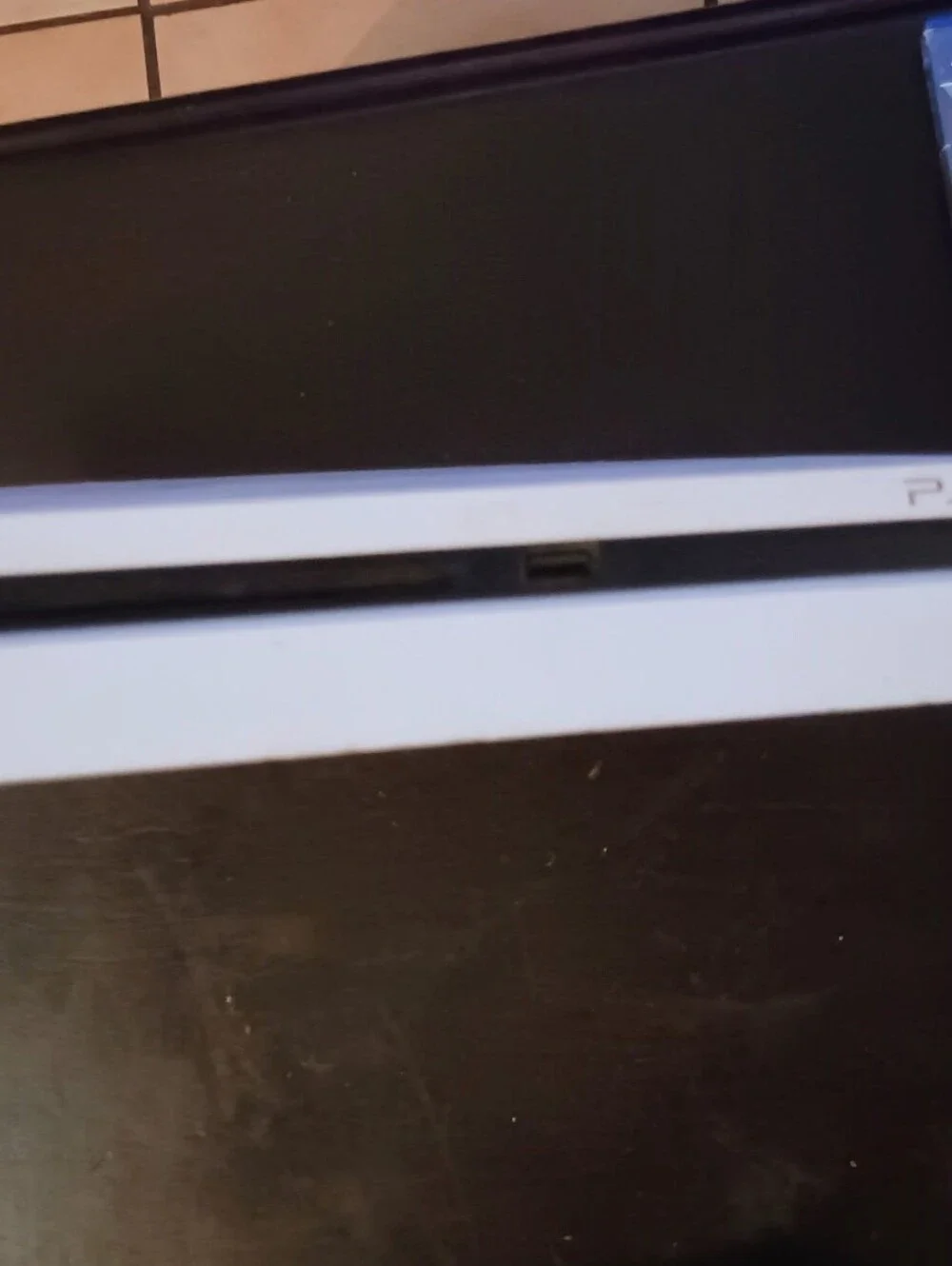 Sony White PS4 Slim with Gold DualShock and 4 PS4 Games